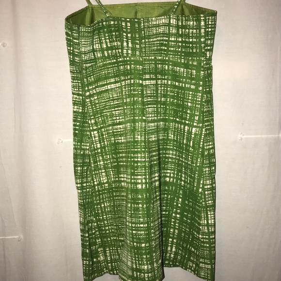 PRADA Spring 1996 ready to wear “pretty-ugly” collection Avocado mini-dress - Picture 5 of 8